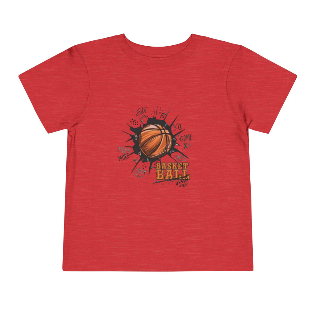 Toddler Basketball Tee - 'Future MVP' Graphic Kids Shirt