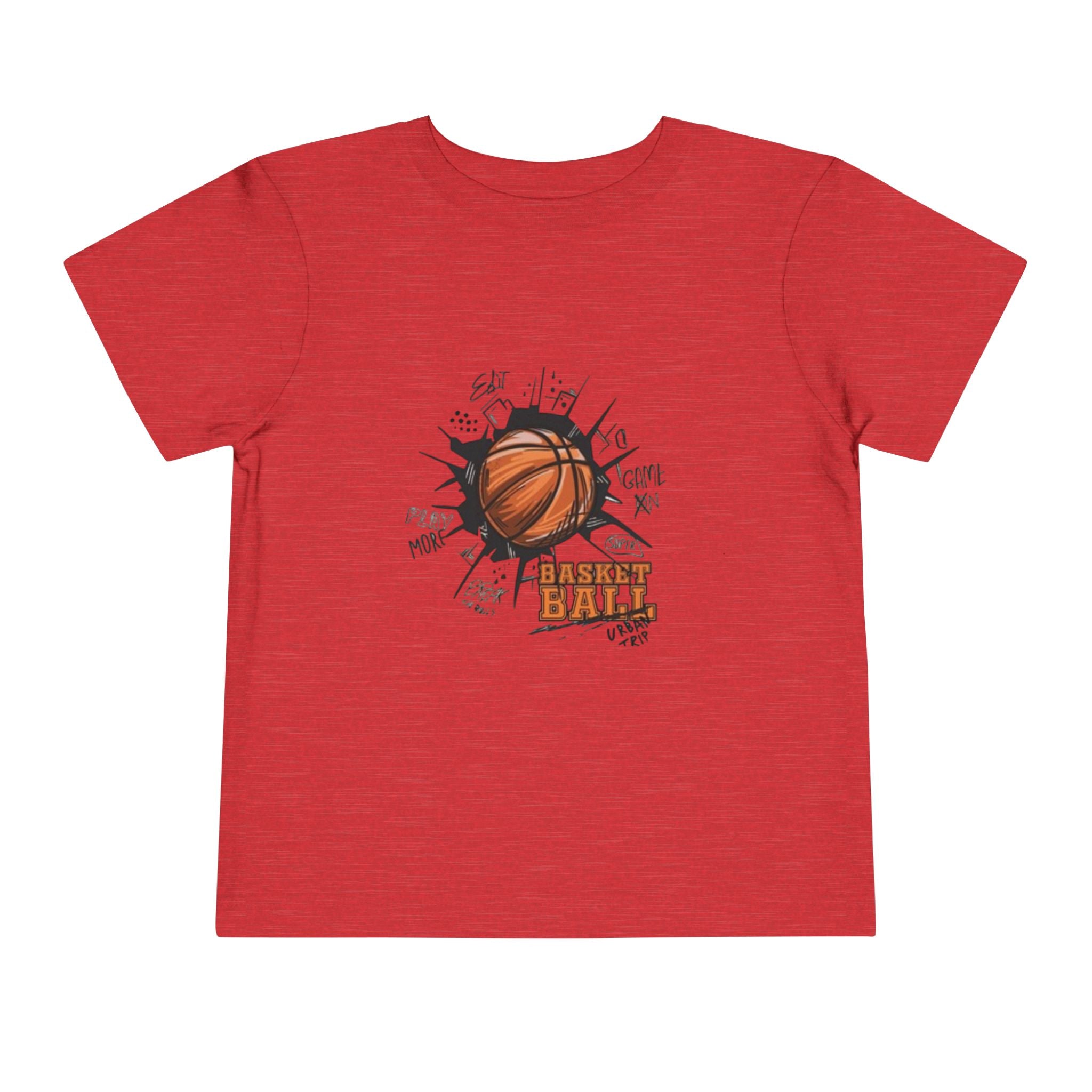Toddler Basketball Tee - 'Future MVP' Graphic Kids Shirt