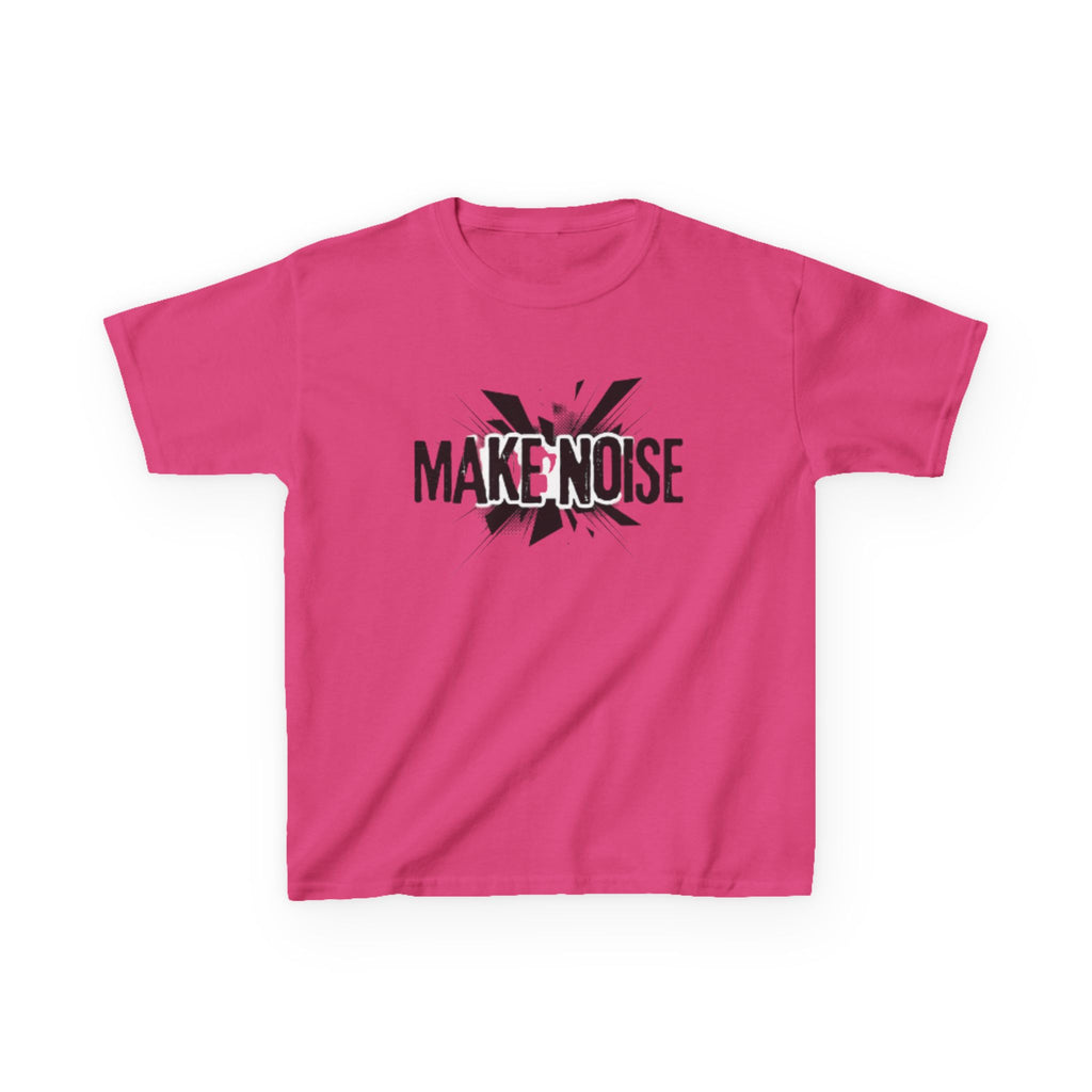 Kids Tee — "Make Noise" Graphic Shirt for Loud, Confident Kids