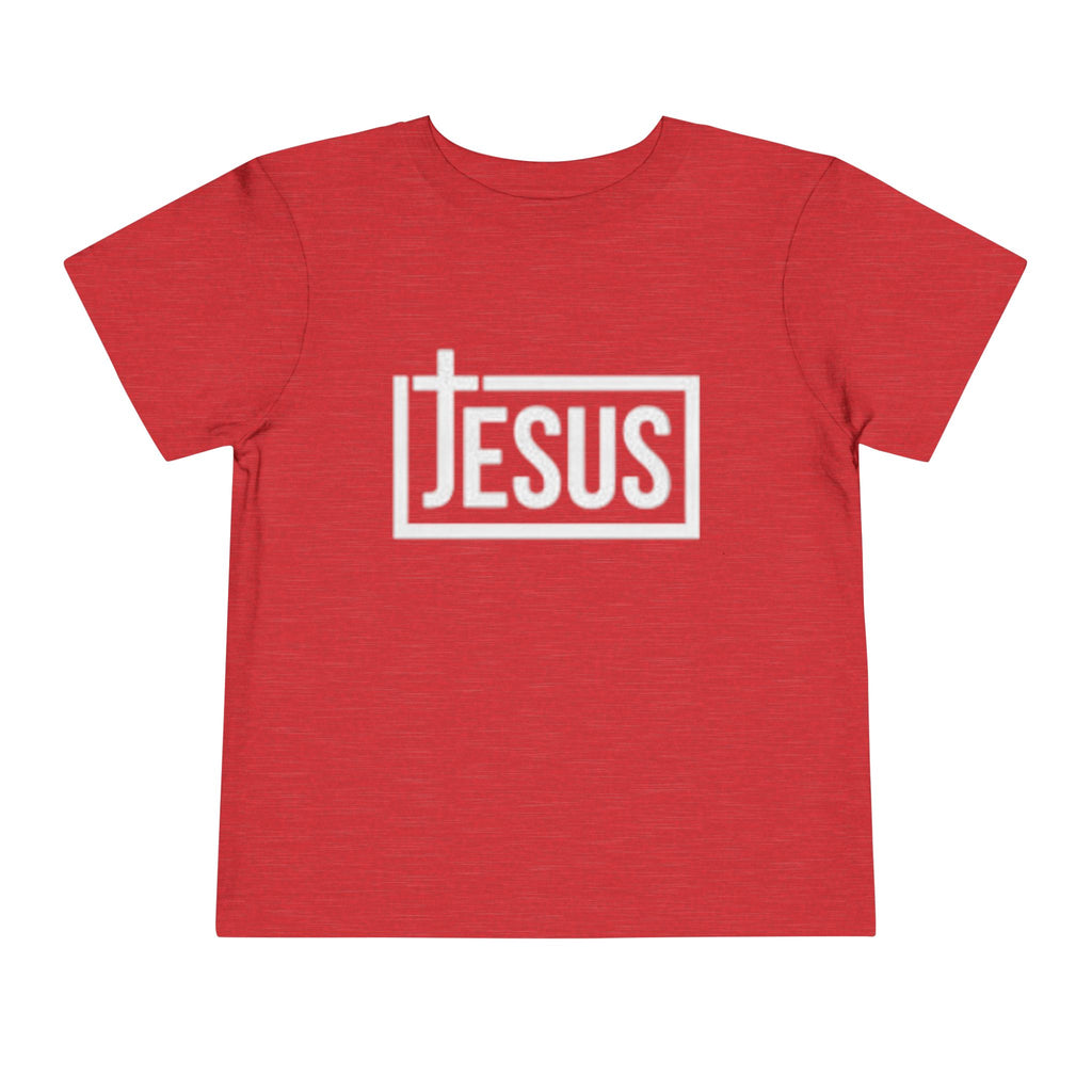 Toddler Tee - Jesus Box Logo Kids' Christian T-Shirt