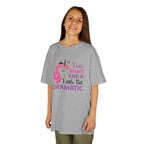 Kids T-Shirt — Cute Smart And A Little Bit Dramatic Unicorn Tee