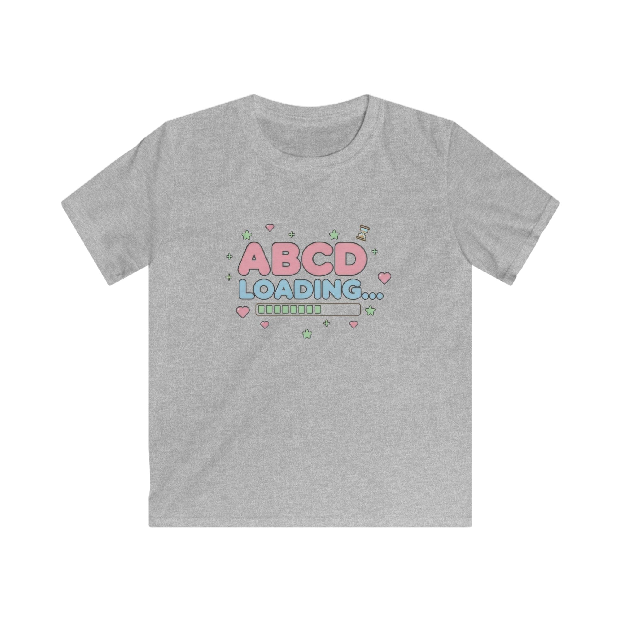 Kids Tee — "ABCD Loading" Cute Alphabet Learning Shirt for Toddlers & Preschoolers
