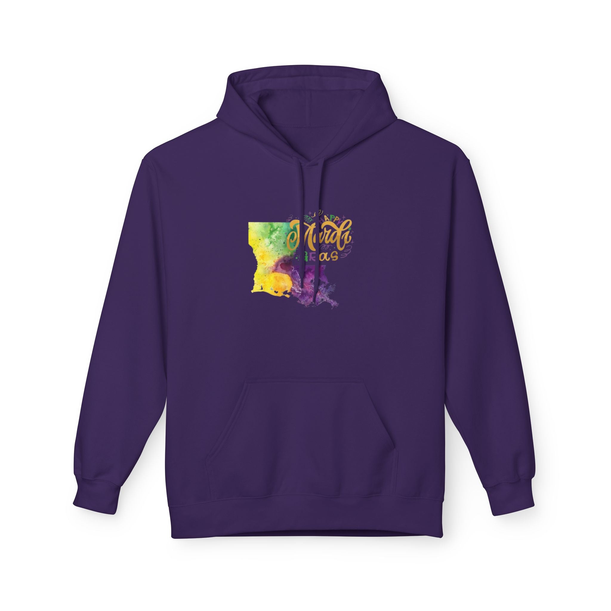 New Mexico Watercolor 'Amarillo' Hoodie — Southwestern State Pride Pullover