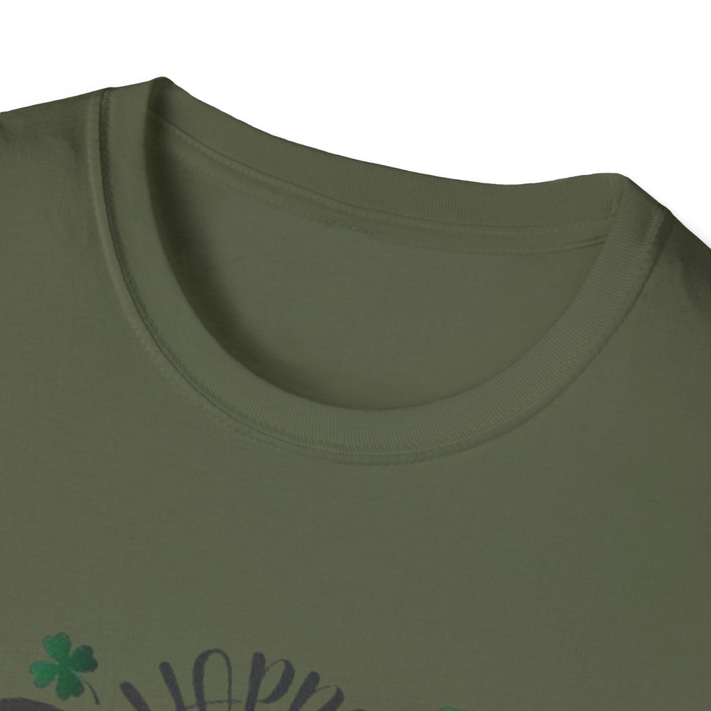 St. Patrick's Day T-Shirt – Lucky Shamrock & Leprechaun Hat Tee