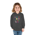 Toddler Hoodie — "God Is Good All The Time" Cute Faith Pullover