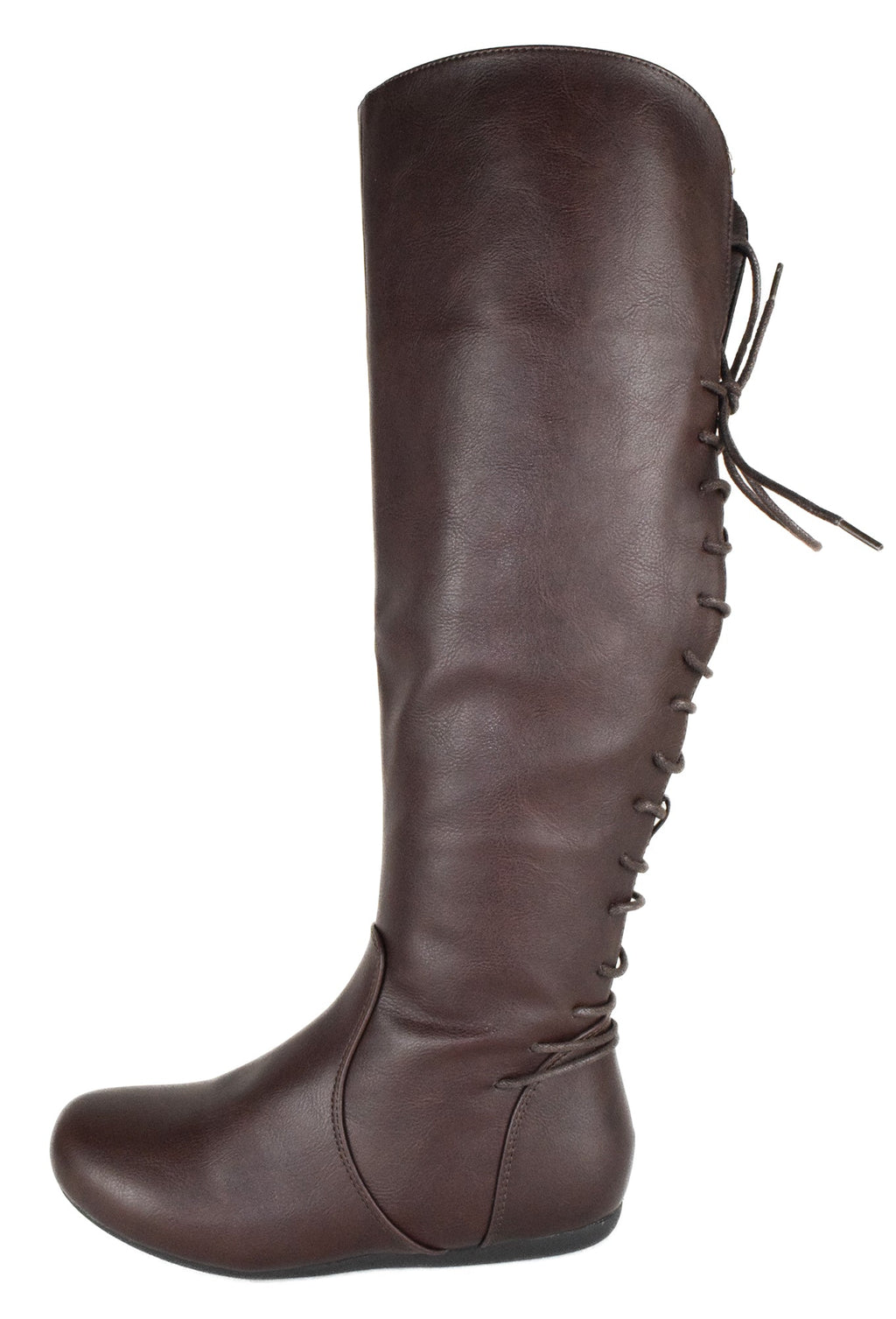 BANK-37 Brown PU TOP MODA