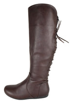 BANK-37 Brown PU TOP MODA