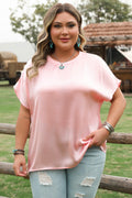 Short Batwing Sleeve PLUS Blouse