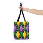 Mardi Gras Diamond Pattern Tote