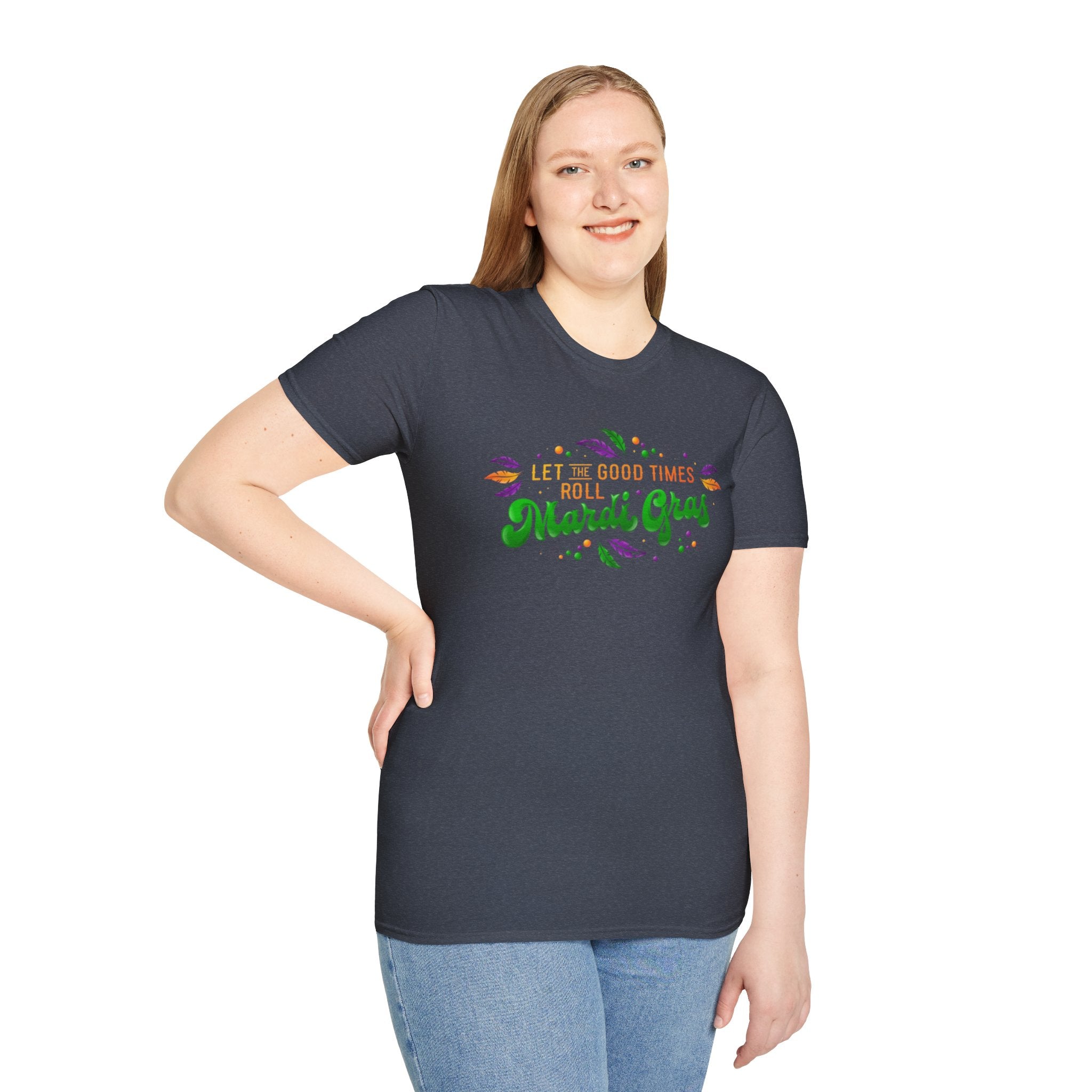 Mardi Gras T‑Shirt – "Let the Good Times Roll" Party Tee