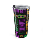 Mardi Gras 20oz Tumbler – New Orleans French Quarter Party Drinkware