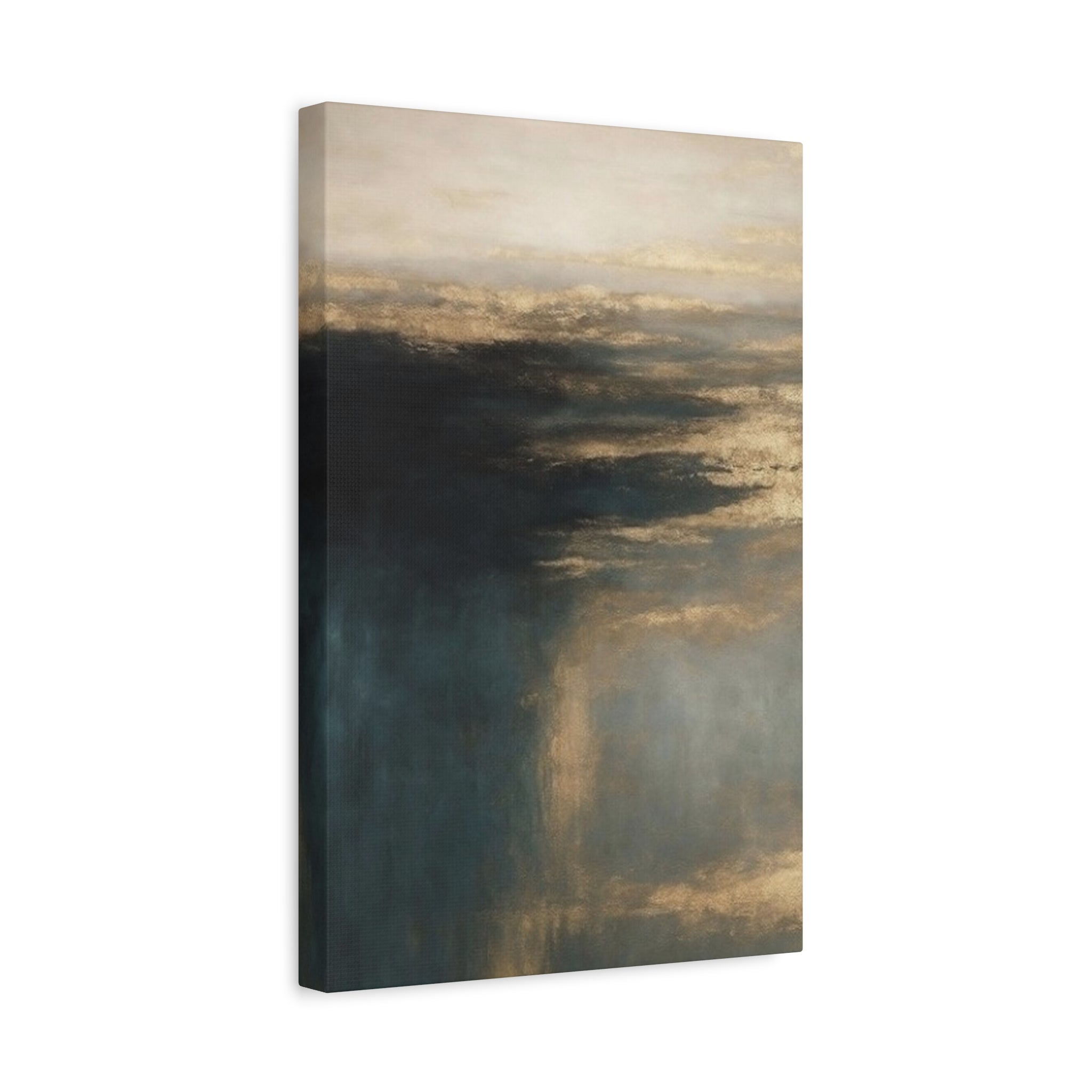 Abstract Stormy Seascape Canvas