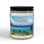 Sea Breeze Soy Candle (9 oz) — Scented Jar Candle with Black Lid