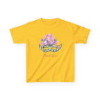 Kids T-Shirt — Watercolor Mardi Gras Mask Design