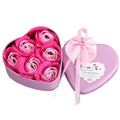Pink Soap Rose Flower Gift Set Valentine Birthday