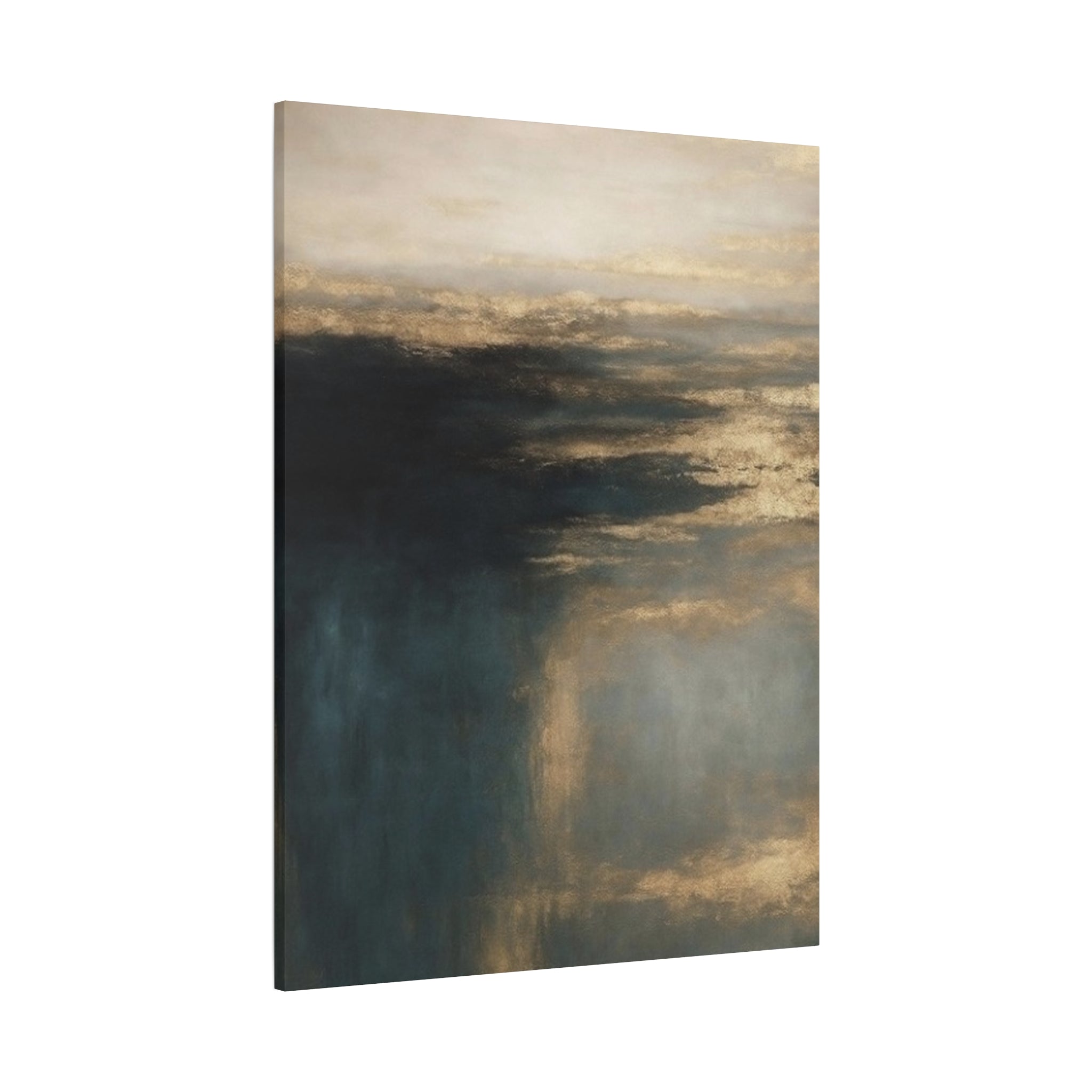 Abstract Stormy Seascape Canvas