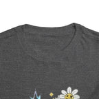 Toddler Tee - "Stay Wild" Graffiti Daisy Cute Kids T-Shirt