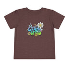 Toddler Tee - "Stay Wild" Graffiti Daisy Cute Kids T-Shirt