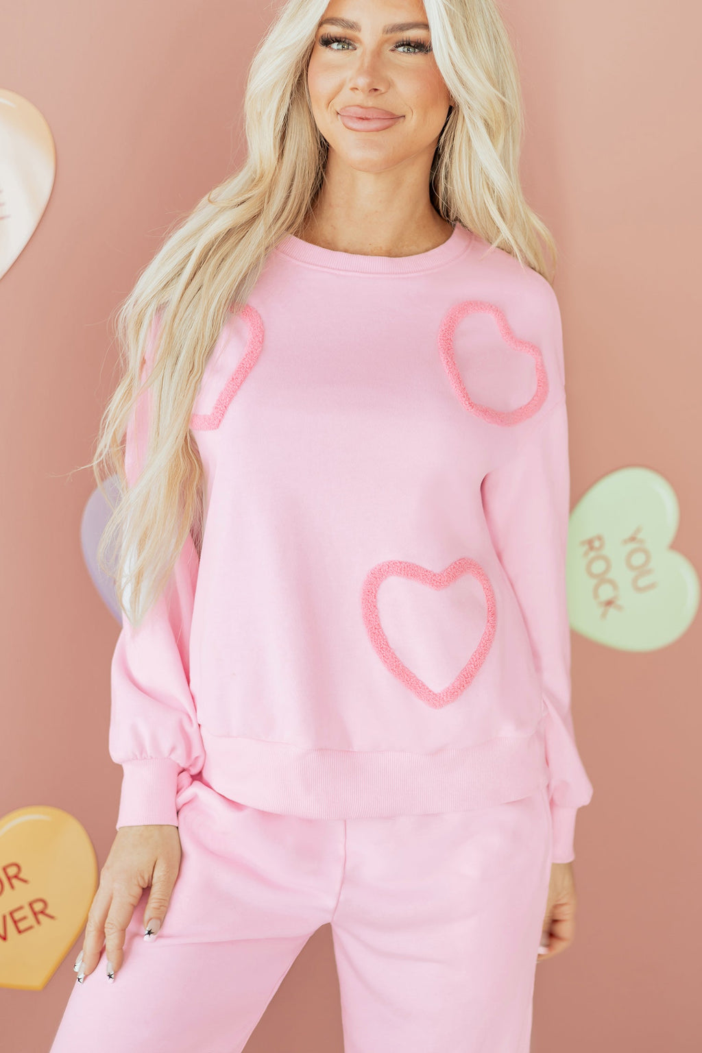2 pcs Love Heart Outfit