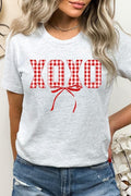 Red Plaid XOXO Valentine Graphic Tee