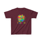 Kids T-Shirt — "I Have No Idea What This Is" Colorful Retro Toy Graphic