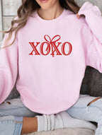 XOXO Bow Valentine Sweatshirt