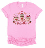 Coffee Valentine Bella Canvas Short Sleeve Tee