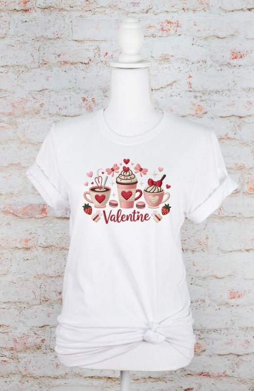 Coffee Valentine Bella Canvas Short Sleeve Tee