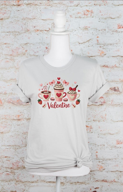 Coffee Valentine Bella Canvas Short Sleeve Tee