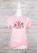 Coffee Valentine Bella Canvas Short Sleeve Tee