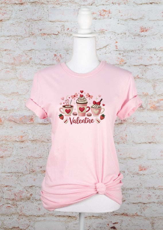 Coffee Valentine Bella Canvas Short Sleeve Tee