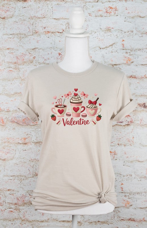 Coffee Valentine Bella Canvas Short Sleeve Tee