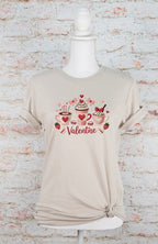 Coffee Valentine Bella Canvas Short Sleeve Tee