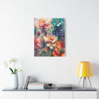Floral Dreamscape Matte Canvas Print — Stretched 1.25"