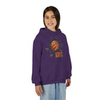 Youth Basketball Hoodie – "Basket Ball" Graphic Pullover for Kids