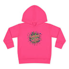 Toddler Hoodie — 'Dance Like a Weird' Colorful Graffiti Pullover