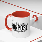 Created with a Purpose Ceramic Mug — Inspirational Ephesians 2:10 Coffee Cup