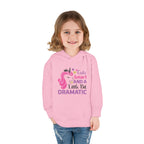 Toddler Hoodie — "Cute, Smart and a Little Bit Dramatic" Unicorn Pullover
