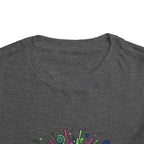 Toddler Tee — 'Embrace Your Weird' Colorful Graffiti Kids Shirt