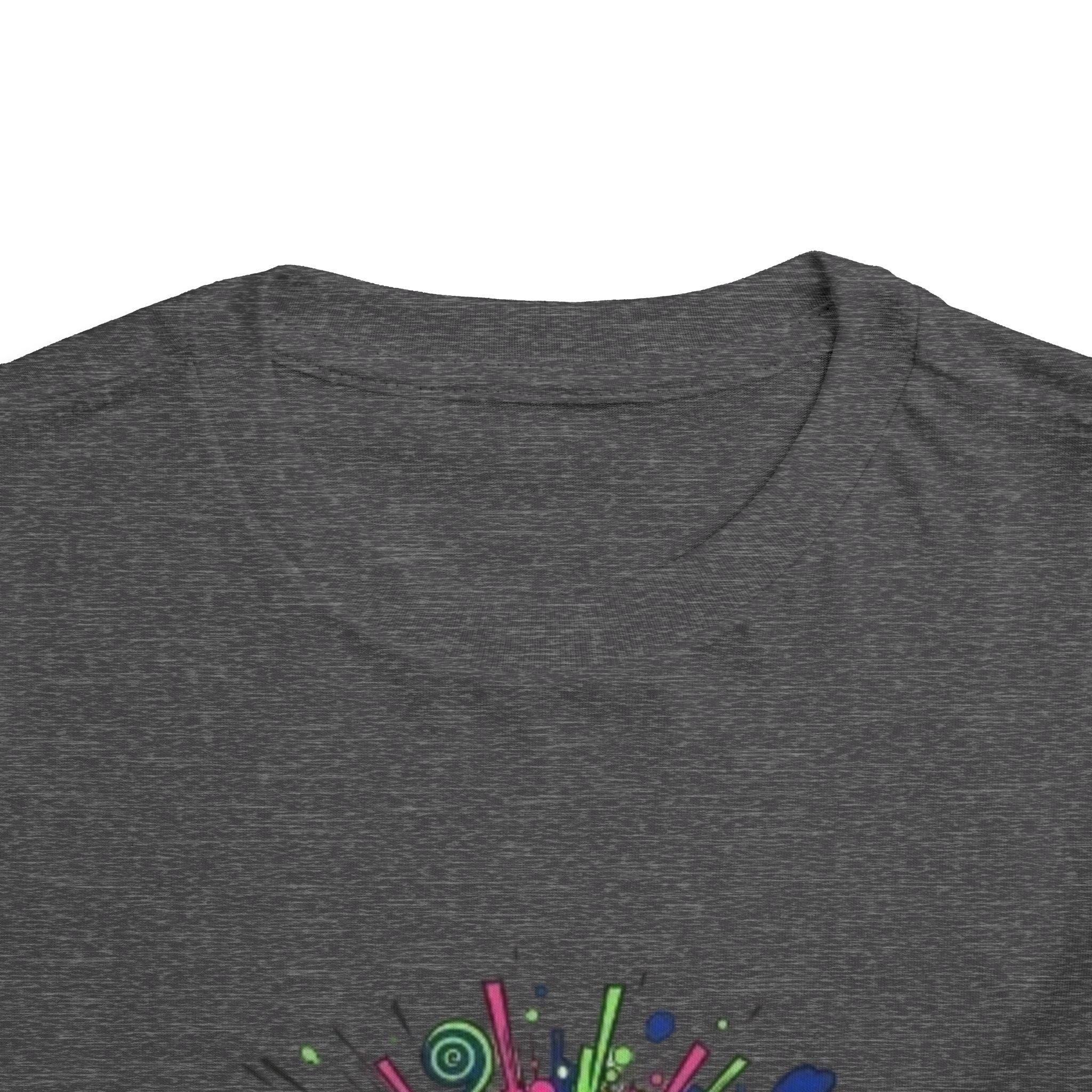 Toddler Tee — 'Embrace Your Weird' Colorful Graffiti Kids Shirt