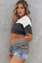 Striped Knitted Autumn Sweater