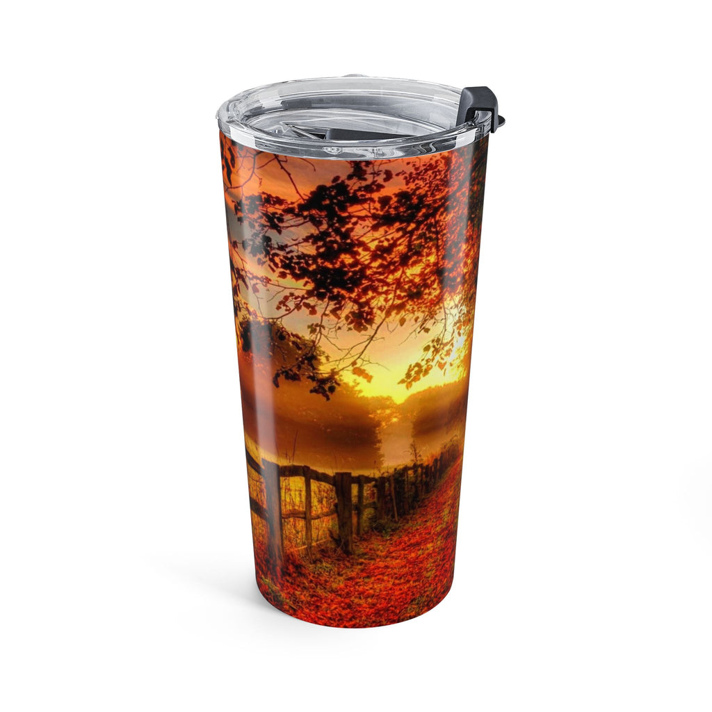 20oz Autumn Sunset Forest Tumbler