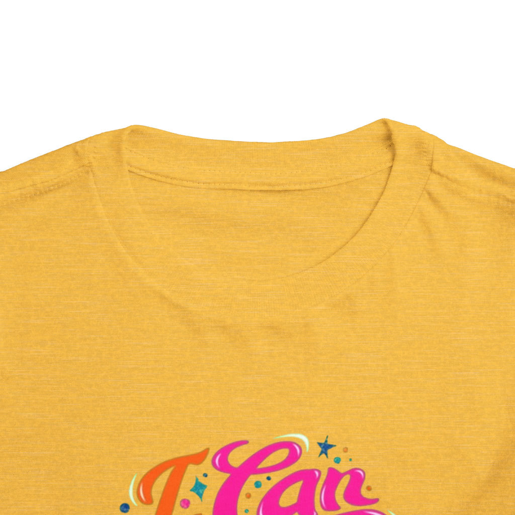 I Can Do All Things Toddler Tee – Colorful Inspirational Kids Shirt