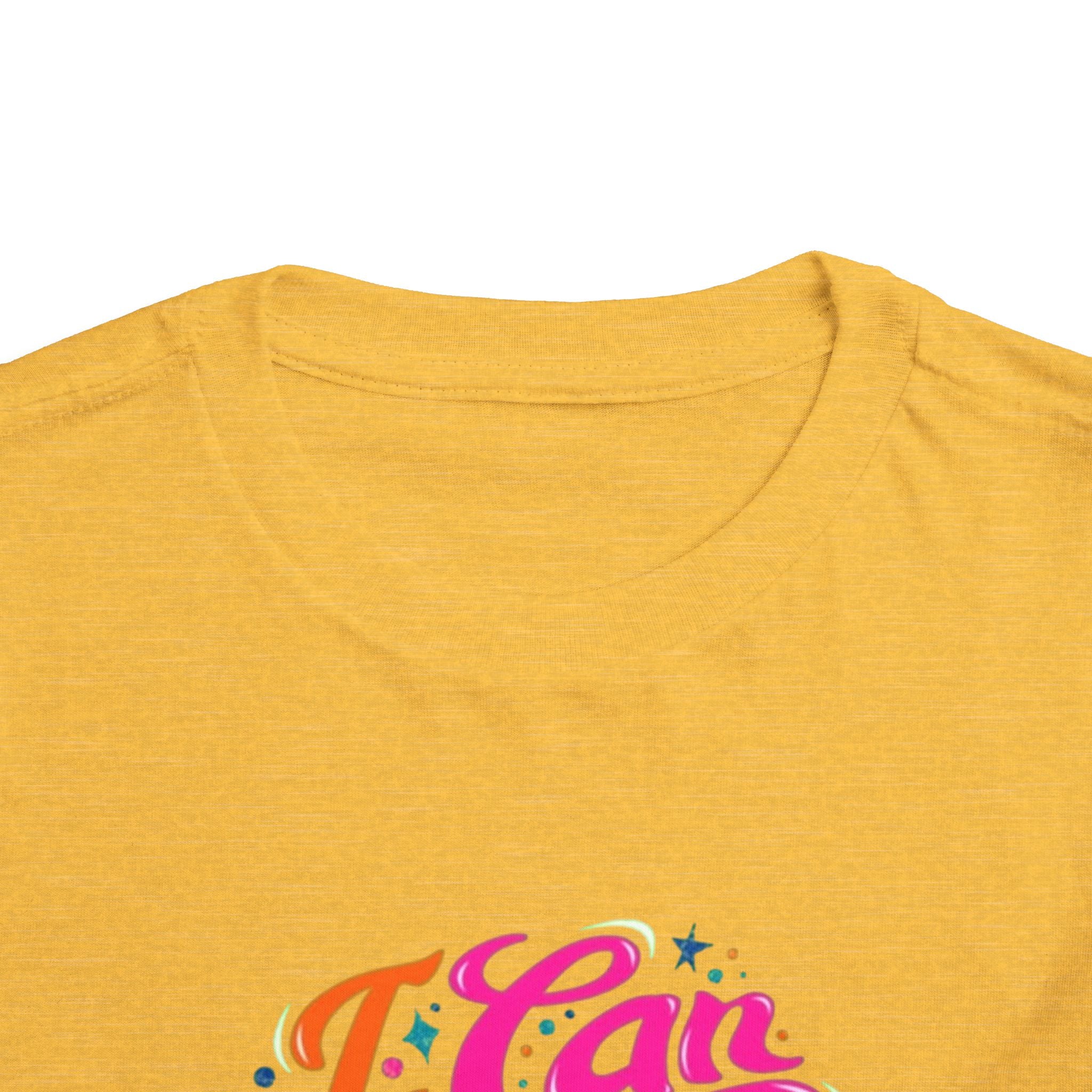 I Can Do All Things Toddler Tee – Colorful Inspirational Kids Shirt