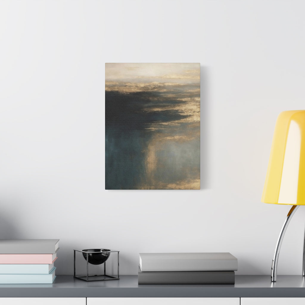 Abstract Stormy Seascape Canvas