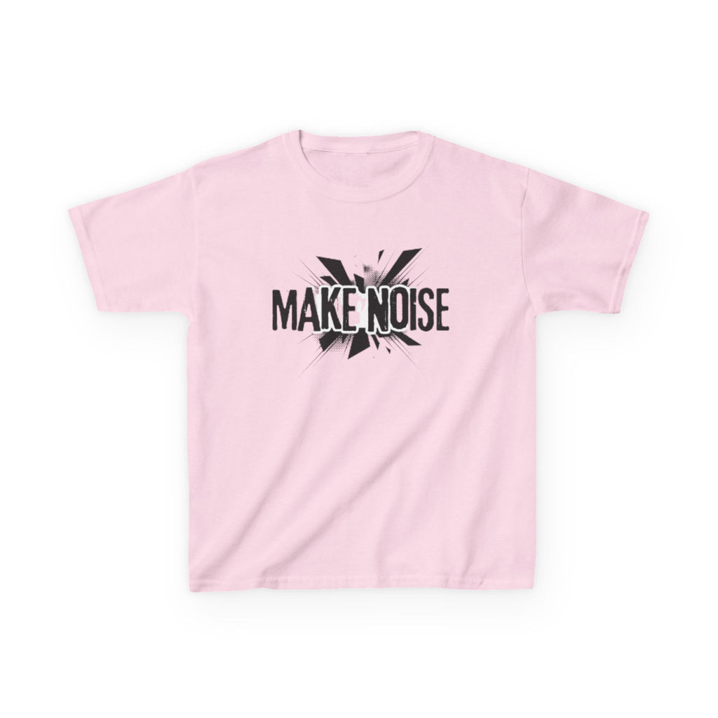 Kids Tee — "Make Noise" Graphic Shirt for Loud, Confident Kids