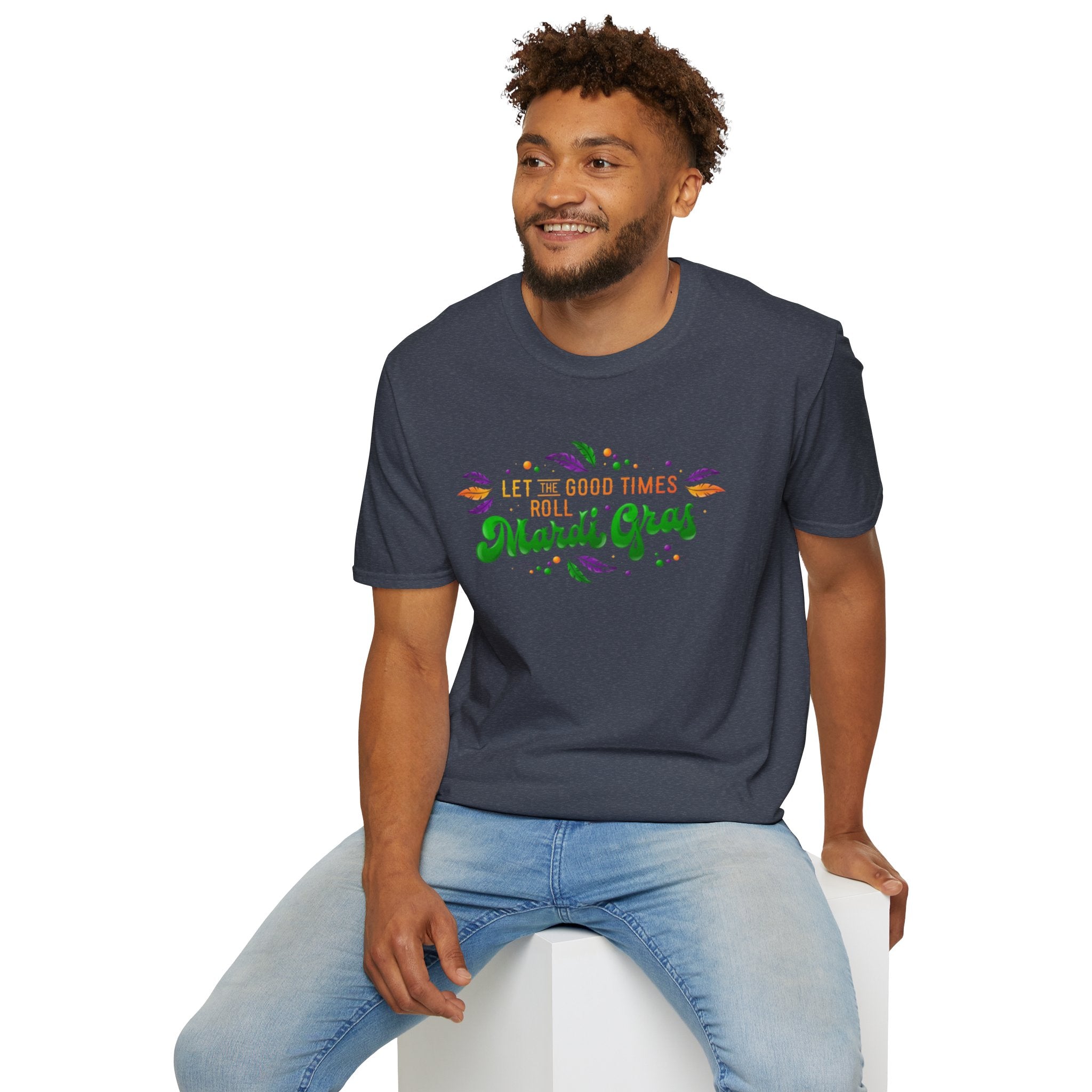 Mardi Gras T‑Shirt – "Let the Good Times Roll" Party Tee
