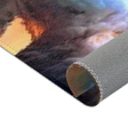 Cosmic Nebula Area Rug — Galactic Cloudscape Floor Accent