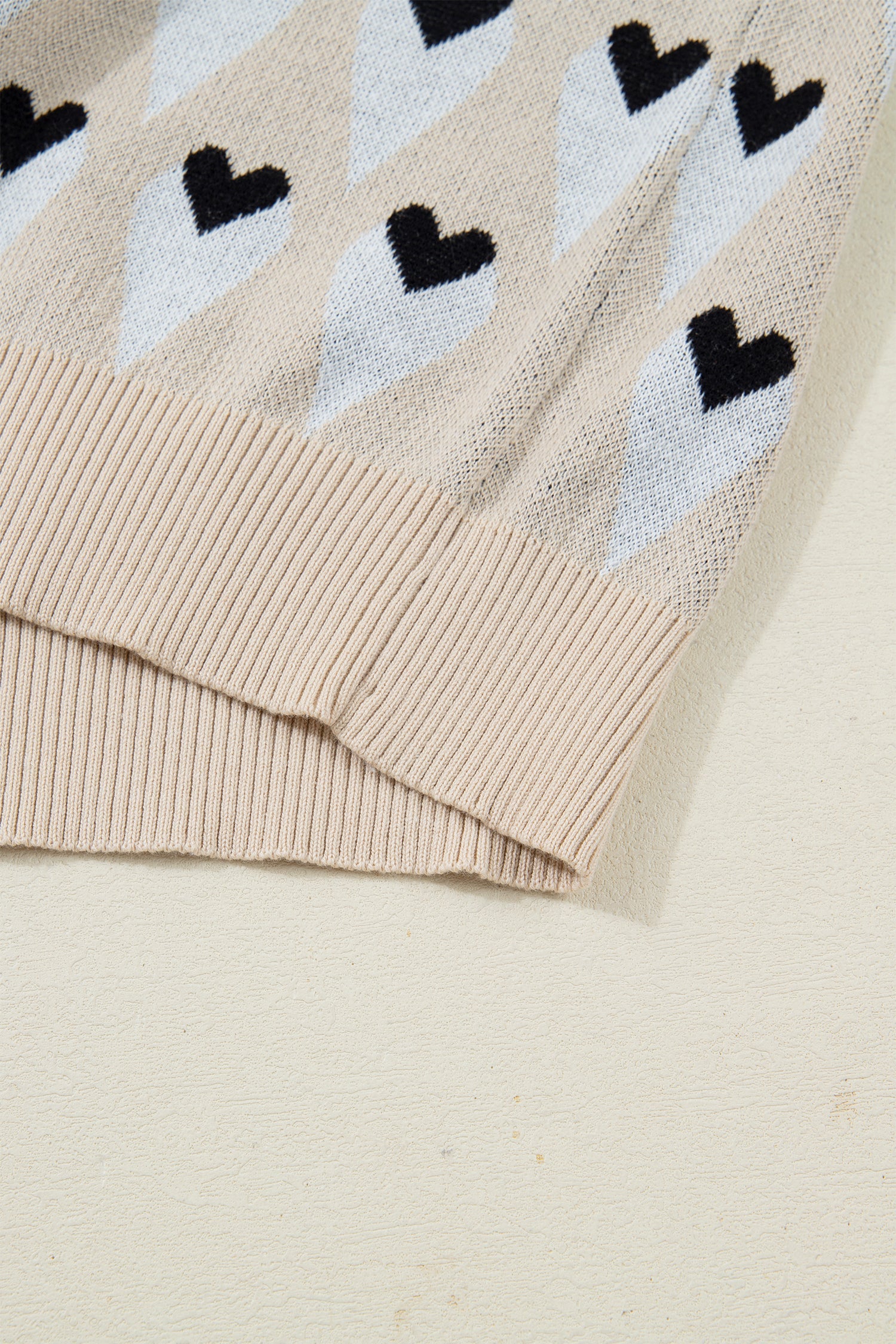 Loose Heart Sweater