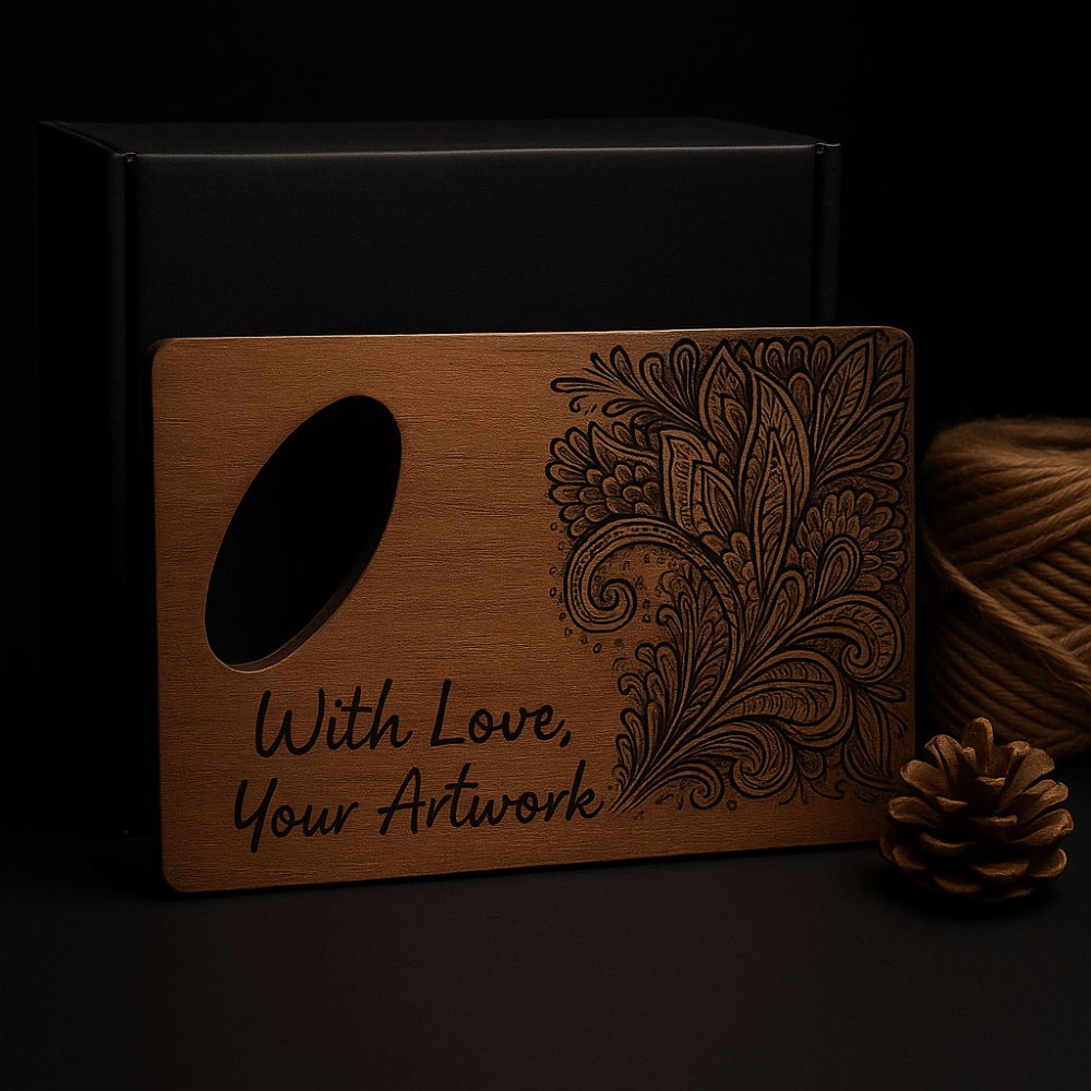 Bottle Opener Personalized engraving Cedar Wood Credit Card-1